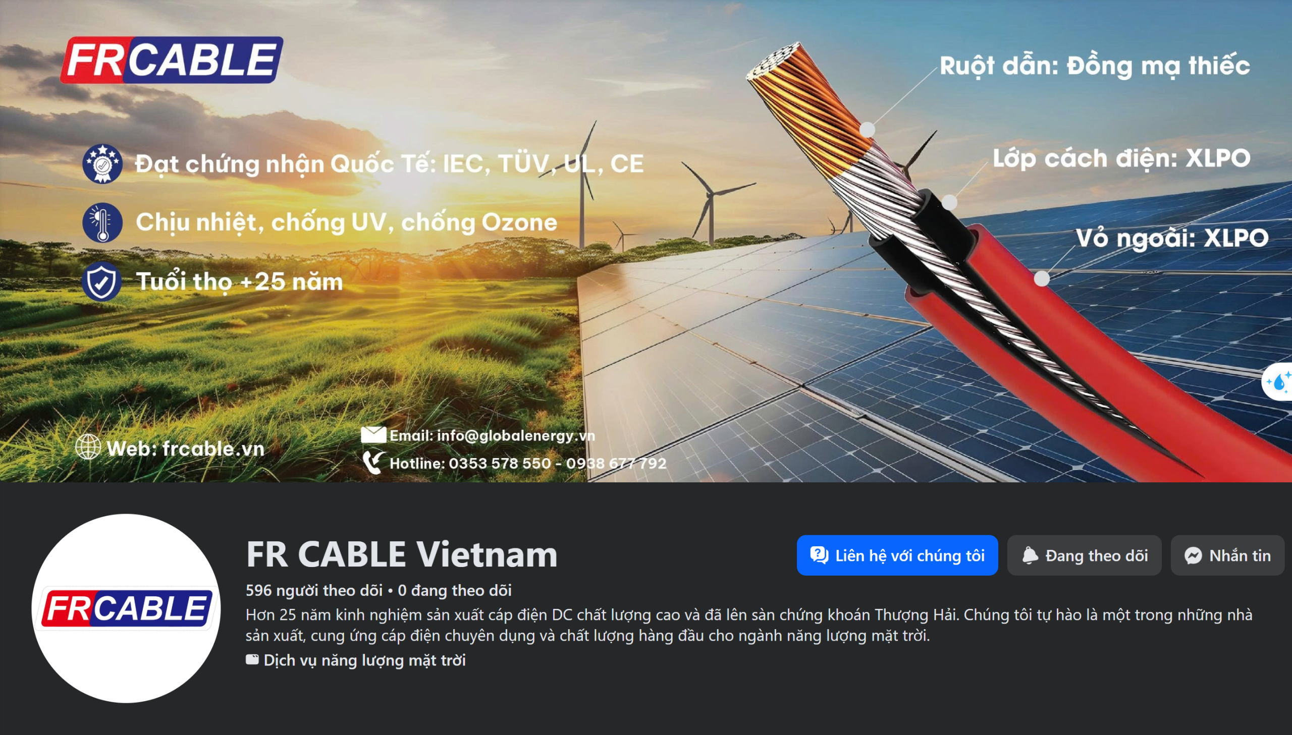 FACEBOOK FRCABLE