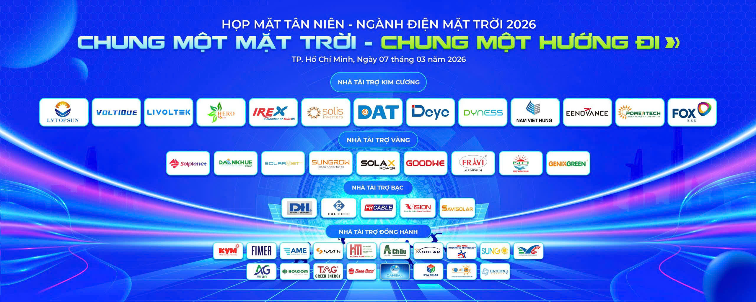 FRCABLE tài trợ Tân Niên Ngành Điện Mặt Trời 2026