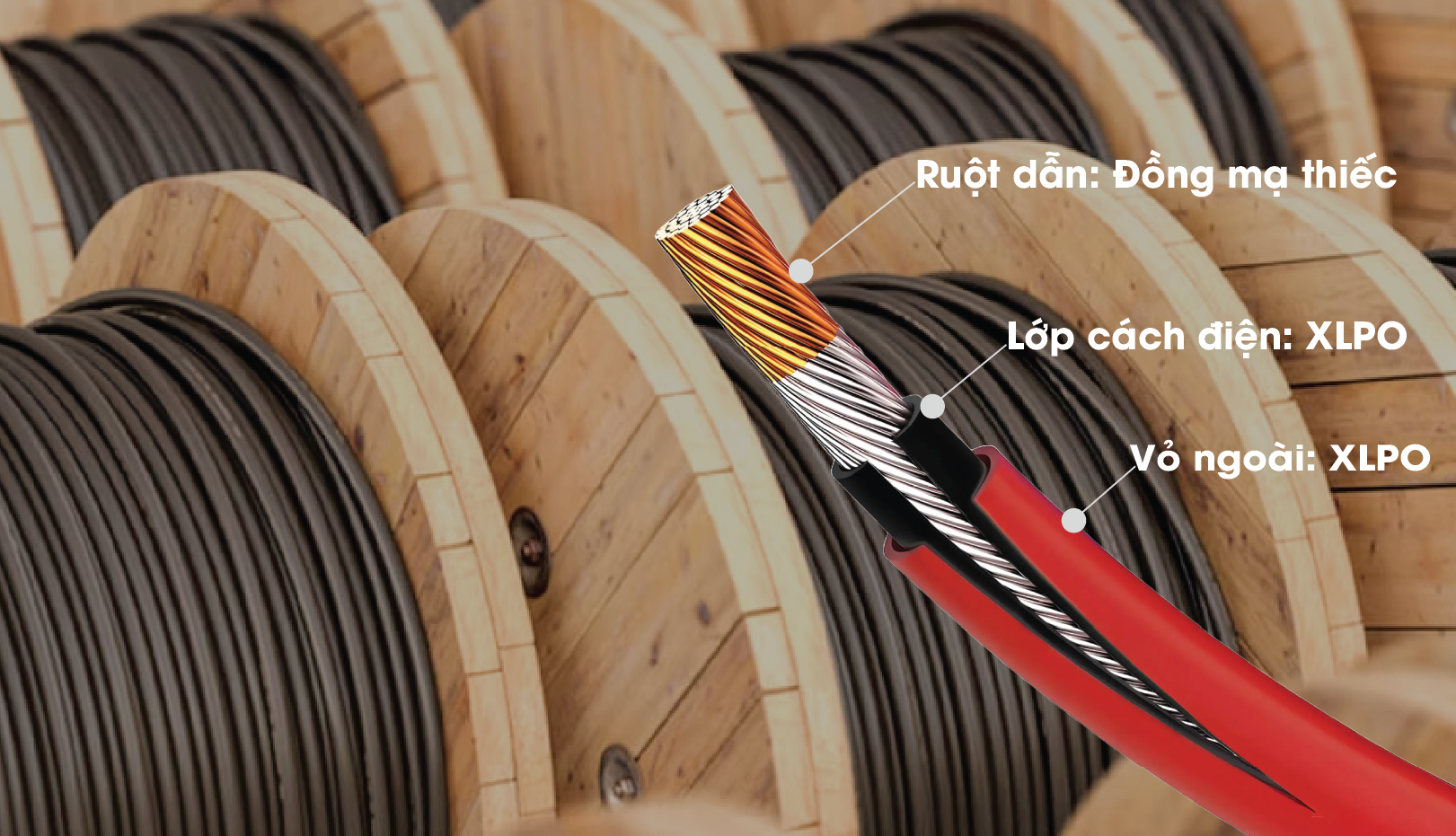 Dây cáp năng lượng mặt trời FRCABLE