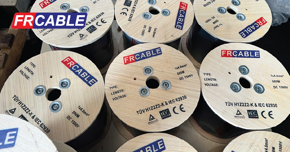 Cáp DC solar 4.0 FRCABLE