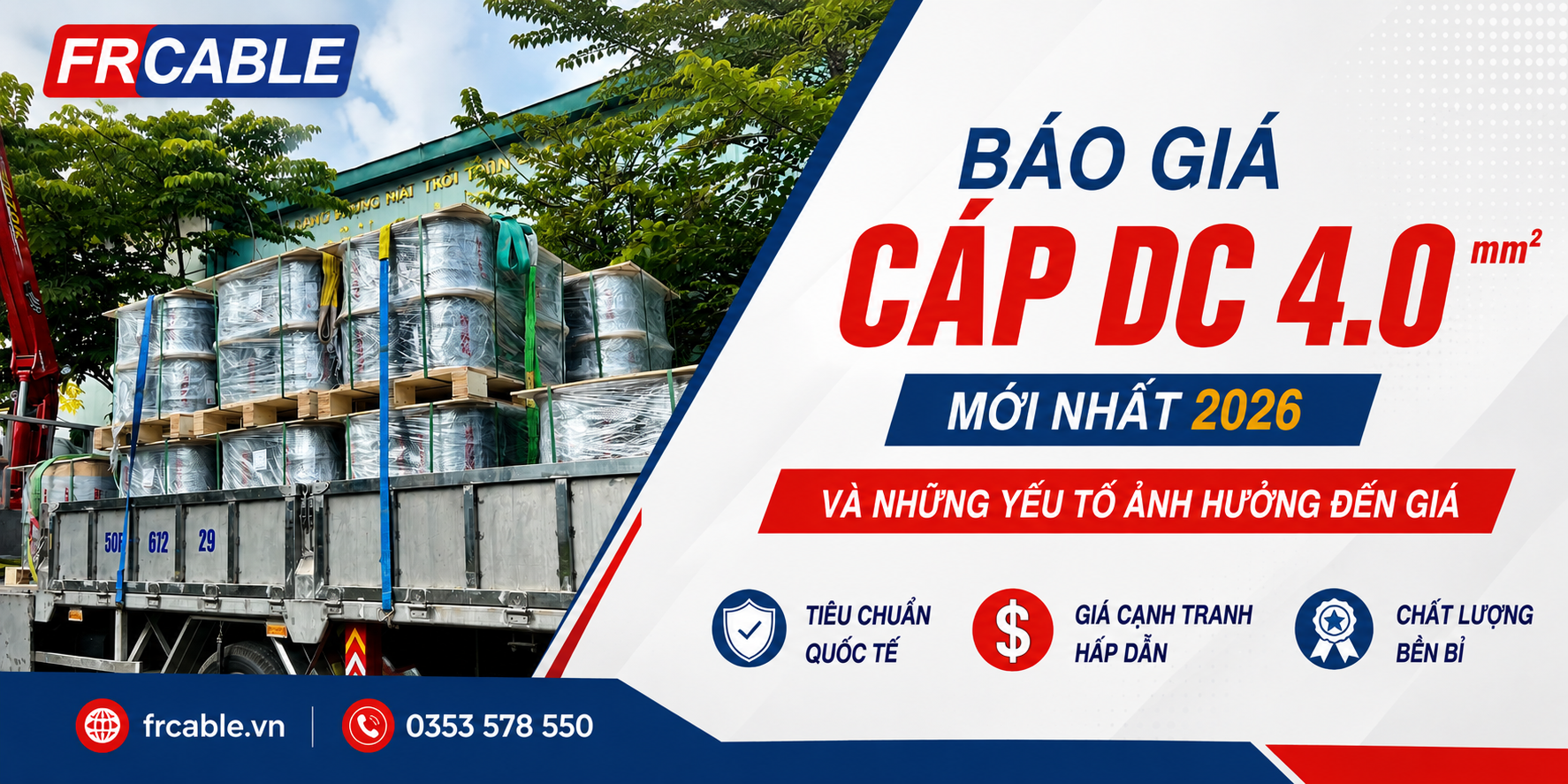 Báo giá cáp DC 4.0 mới nhất 2026